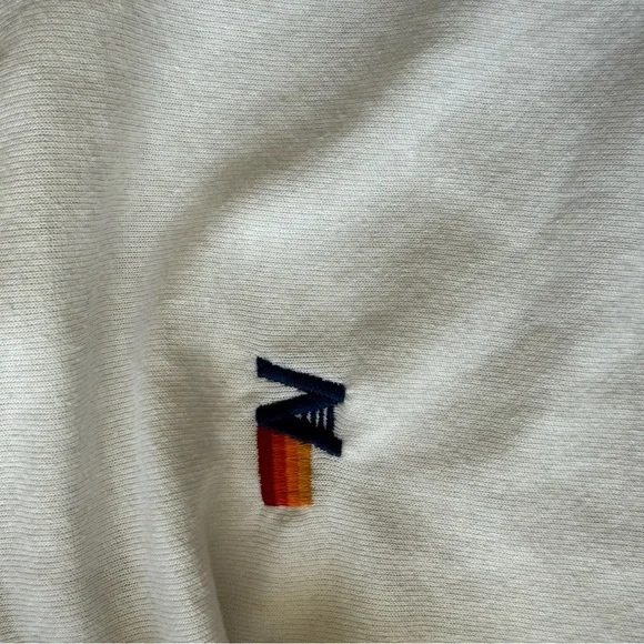 Aviator Nation White Cropped Hoodie size XS - Picture 6 of 7